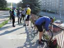 Sraz u stadionu za Lu��nkami
